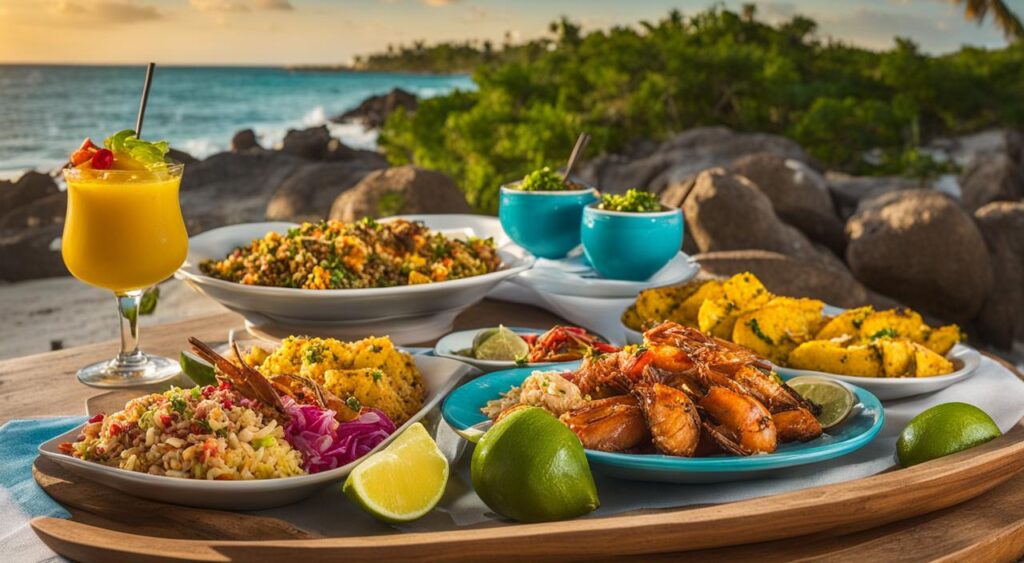Gastronomia em Aruba