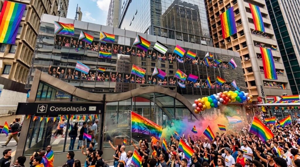 Camarote Paulista by SCRUFF estreia na Parada LGBT+ Camarote Paulista by SCRUFF estreia na Parada LGBT+