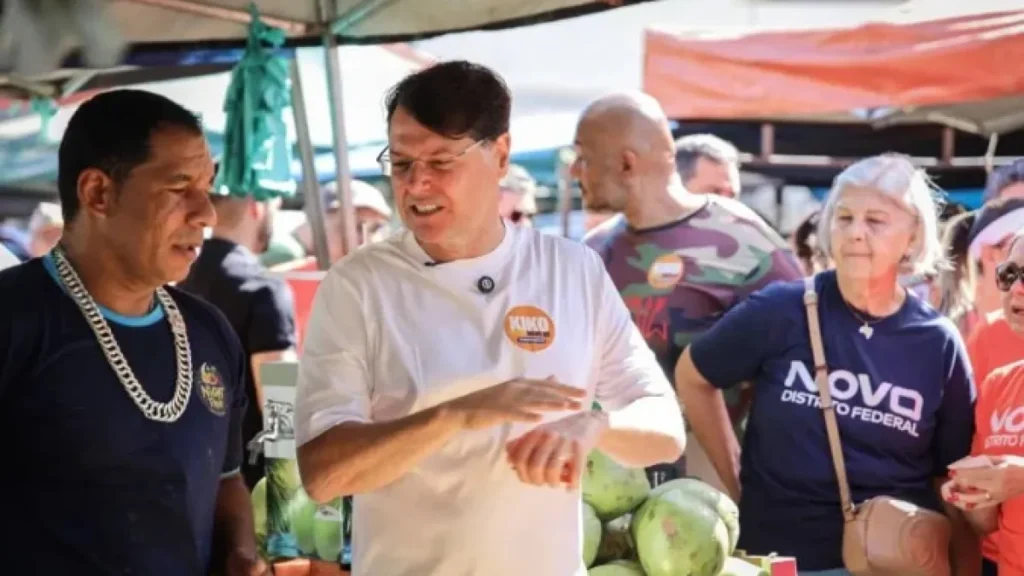 Kiko Caputo abre campanha ao GDF com agenda em 4 regiões Kiko Caputo abre campanha ao GDF com agenda em 4 regiões